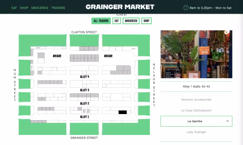 Grainger market floorpan
